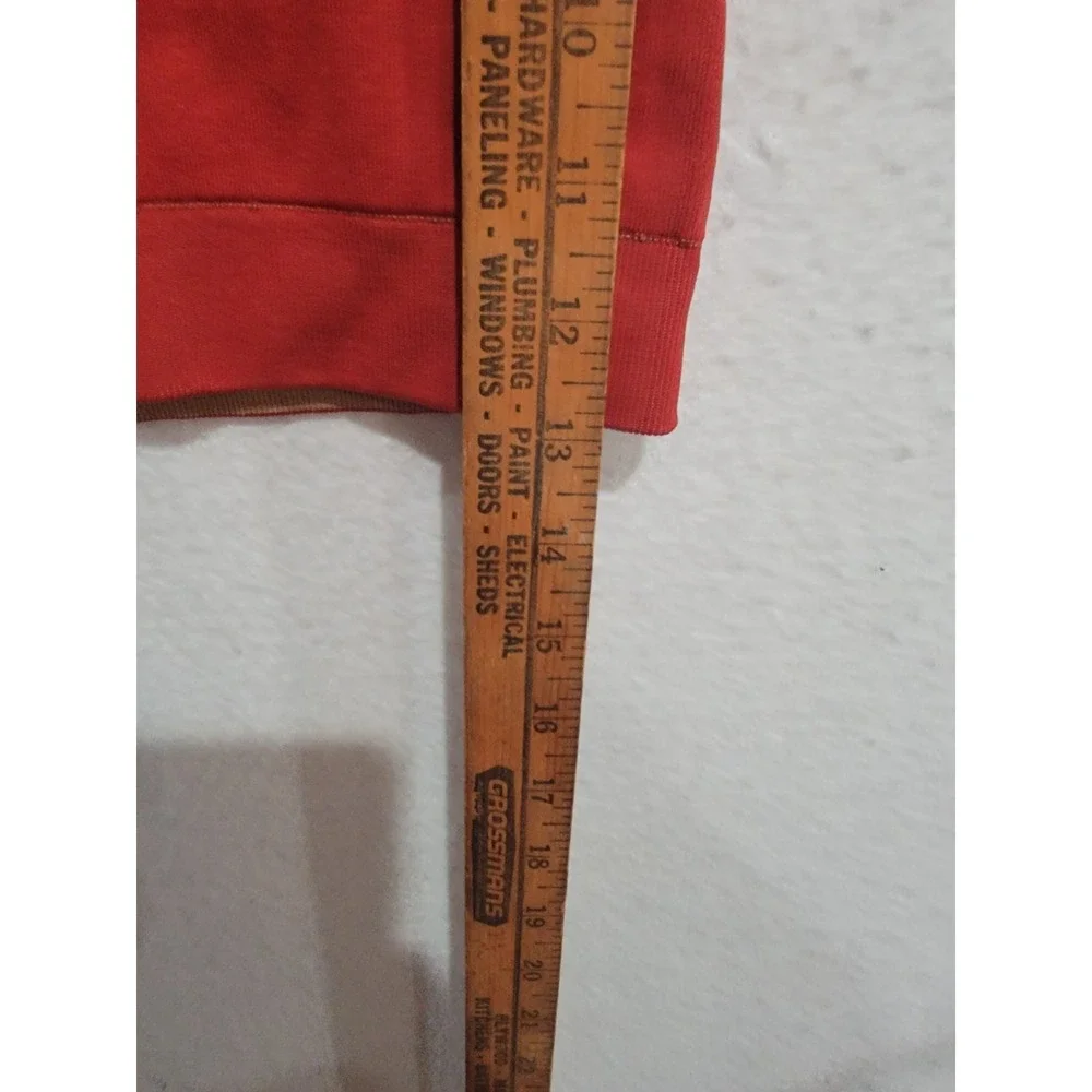 Fabletics Phoenix Seamless Sports Bra S Small Red Tan Colorblock Activewear Yoga